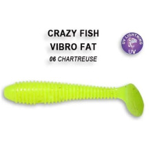 Силіконова приманка Crazy Fish Vibro fat 2.7" 1-71-6-6 кальмар
