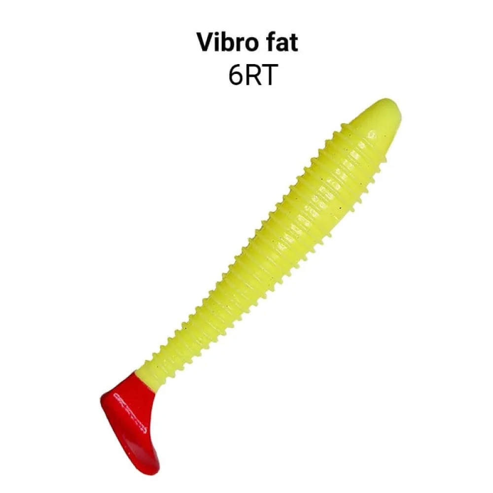 Силіконова приманка Crazy Fish Vibro fat 3.2" 73-80-6RT-6 кальмар