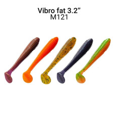 Силіконова приманка Crazy Fish Vibro fat 3.2" 73-80-M121-6 кальмар