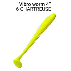 Силіконова приманка Crazy Fish Vibro Worm 4'' 75-100-6-6 кальмар 