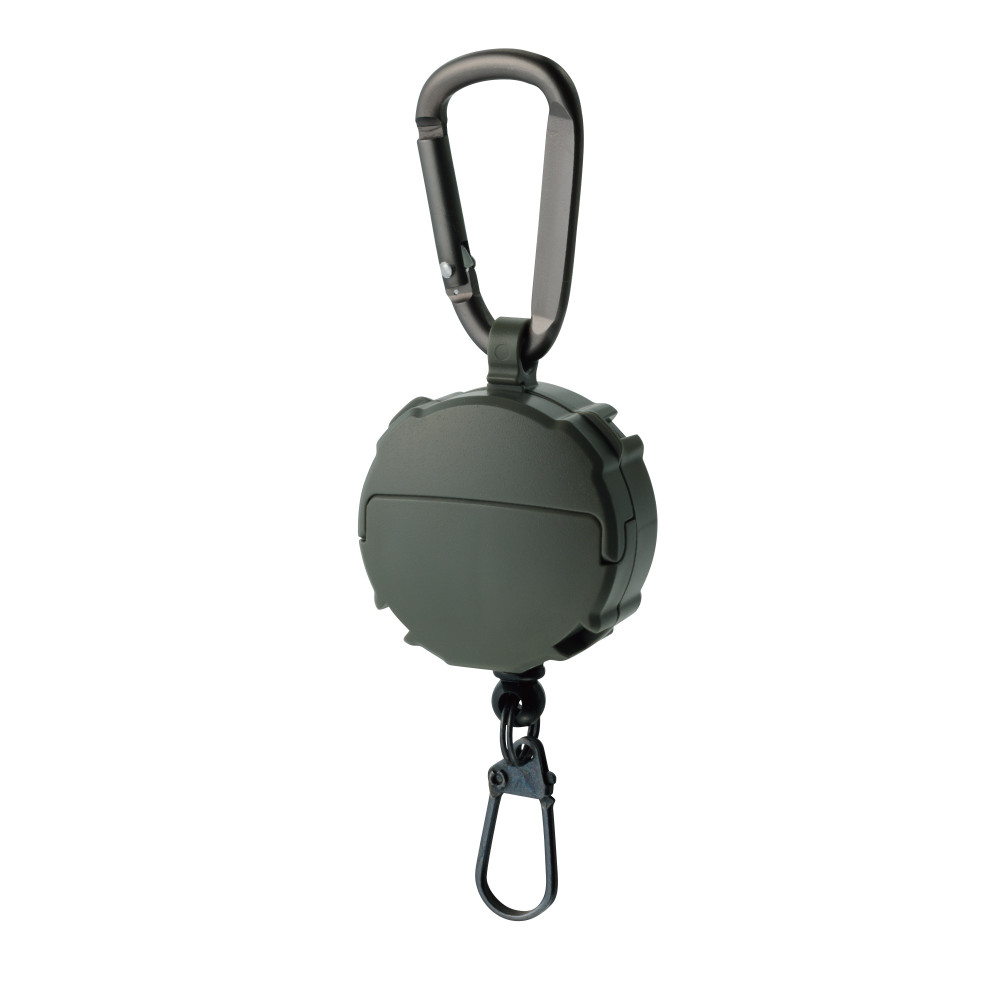 Ретрівер DaiichiSeiko Clip On Reel+Micro Case к:foliage green