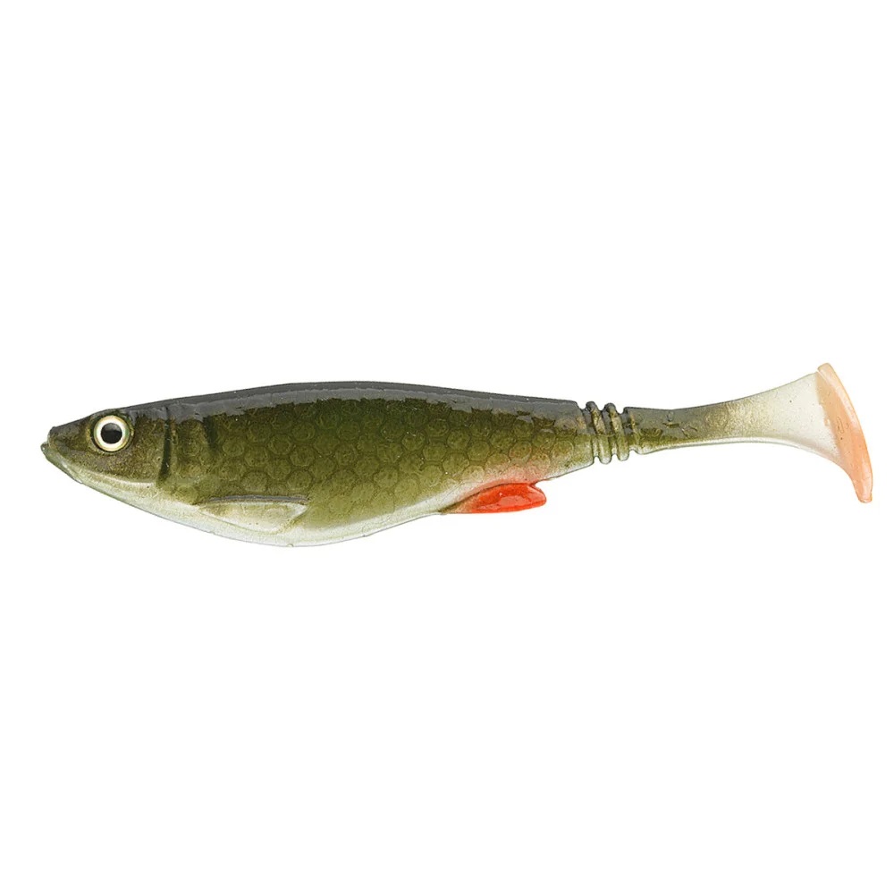 Силіконова приманка Daiwa Prorex Belly Shad 110mm 12g #Natural Green Roach