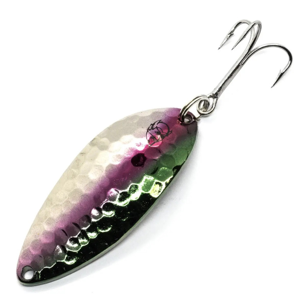 Блешня коливаюча Dardevle Devle Dog Rokt 53mm 18g #Hmrd Nic Grn/Red