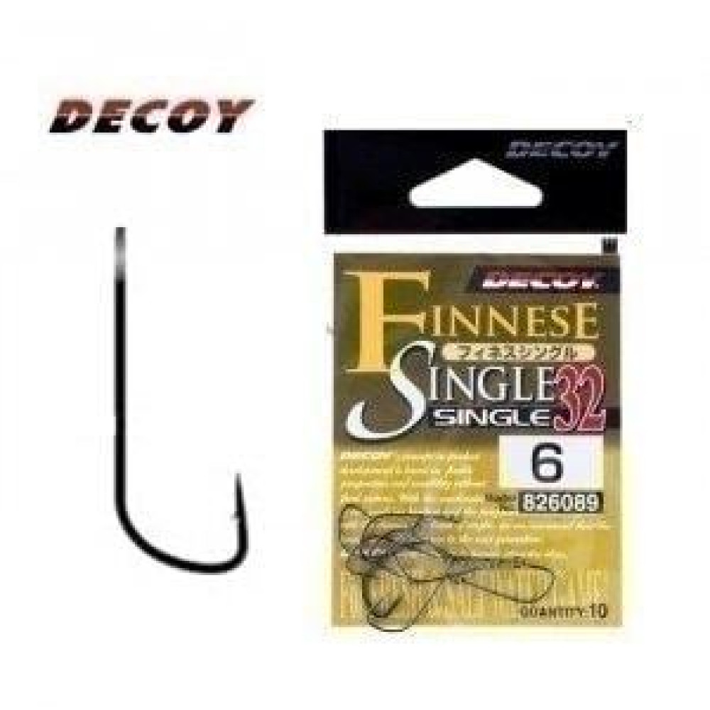 Гачок Decoy Single 32 #8, 10 шт