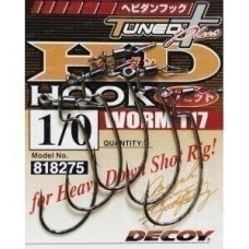 Гачок Decoy Worm 117 HD Hook offset 3/0, 4шт