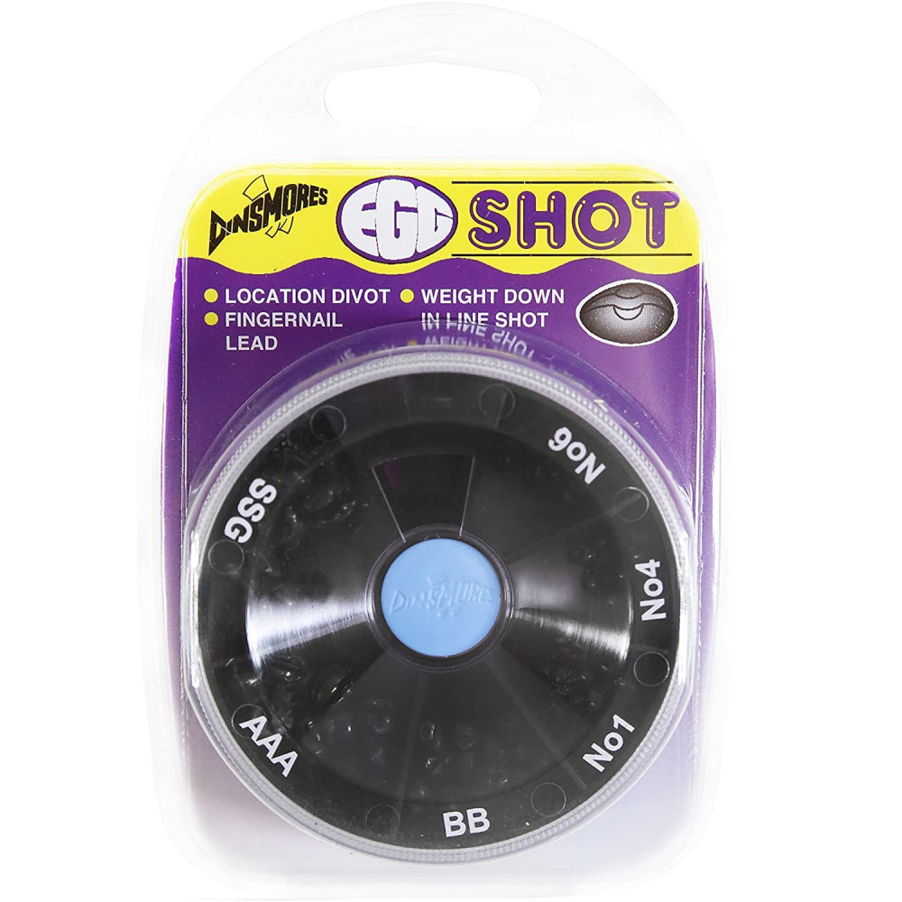 Набір грузил Dinsmores EGG SHOT 6 DIV DISPENSER D7300