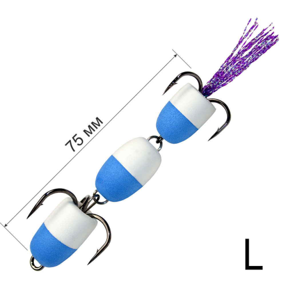 Мандула "Дніпро-Свинець" L - 75 мм (106 колір)