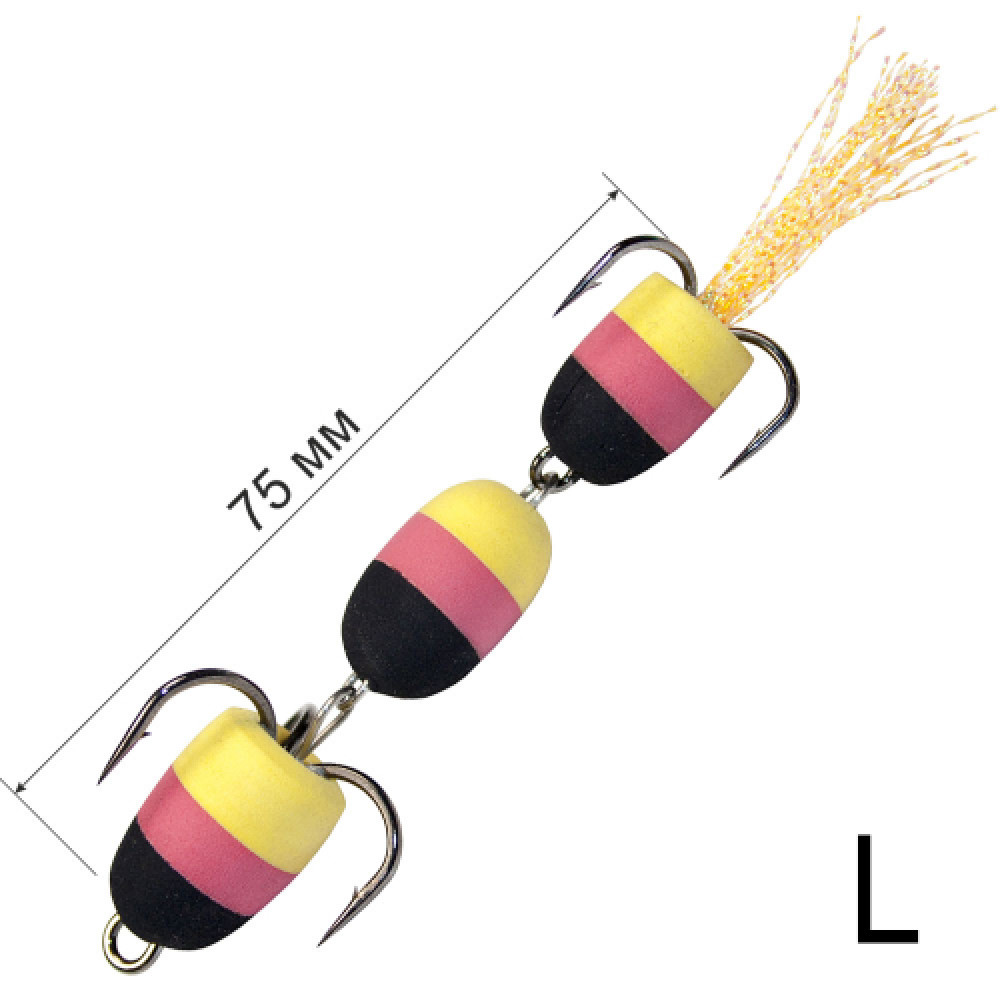 Мандула "Дніпро-Свинець" L - 75 мм (113 колір)