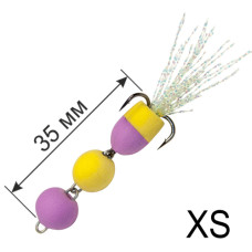 Мандула "Дніпро-Свинець" XS - 35 мм (101 колір)