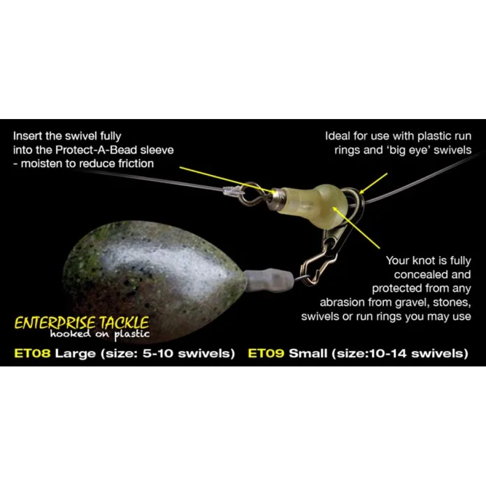 Буферний захист Enterprise tackle PROTECT-A-BEAD 10-5 STD Чорний, ET08