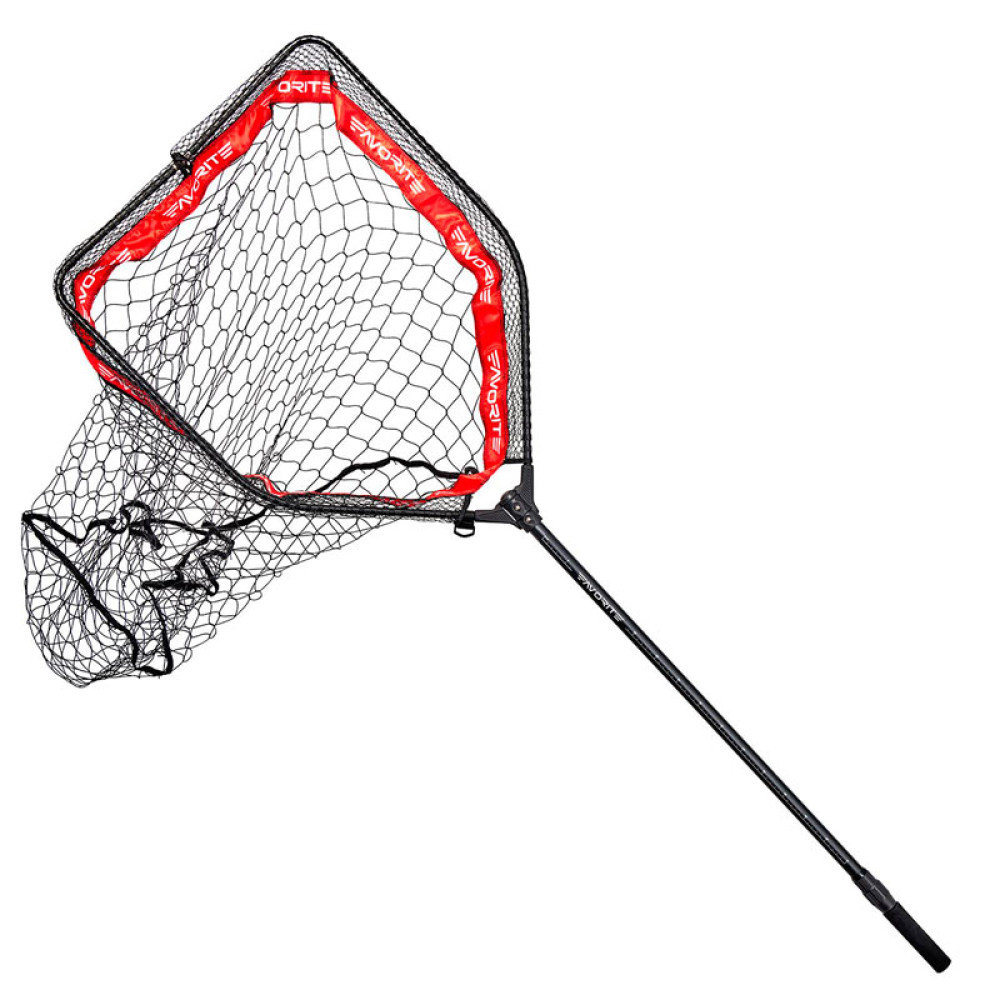 Підсак Favorite складний RCFLN прогумована сітка 177-236 см