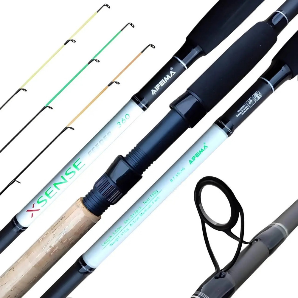 Вудлище фідерне Aifeima XSENSE Feeder 3.6м до 180 гр