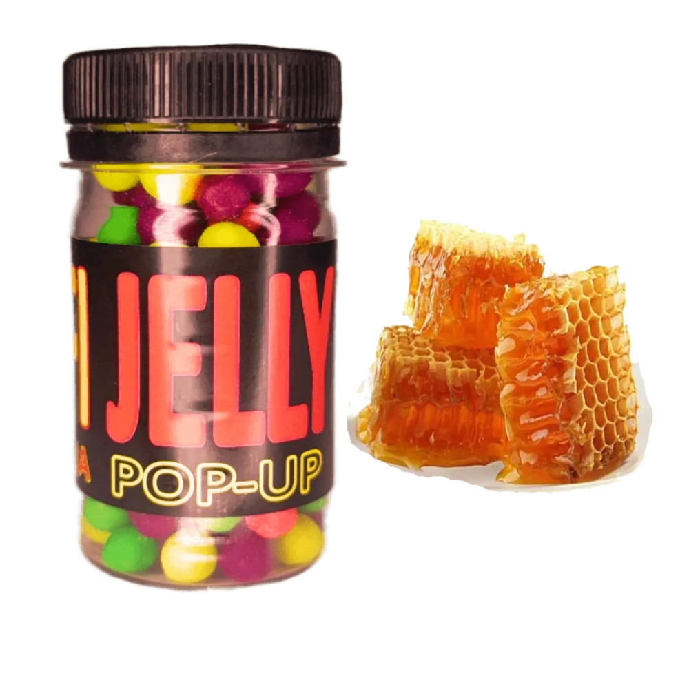 Пінотісто желейне Fish Sport PUFFI JELLY Асорті мед 50мл