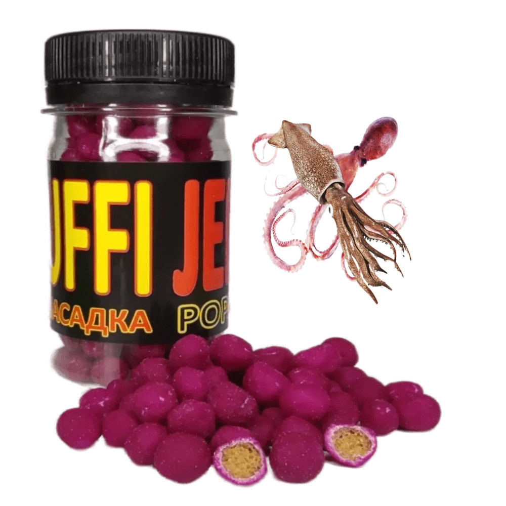 Пінотісто желейне Fish Sport PUFFI JELLY Кальмар-восьминіг 50мл