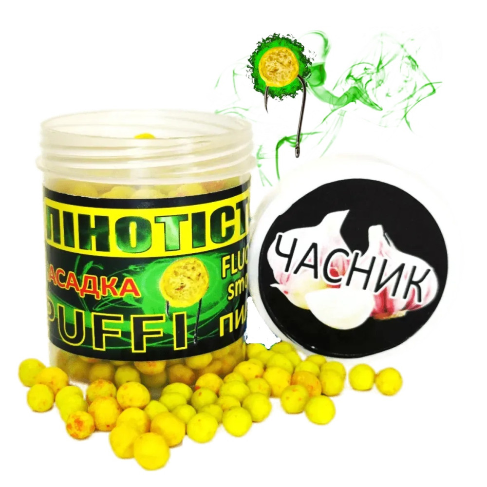 Пінотісто желейне Fish Sport PUFFI ПИЛІК (ефект фдюо-дим) Часник 100мл