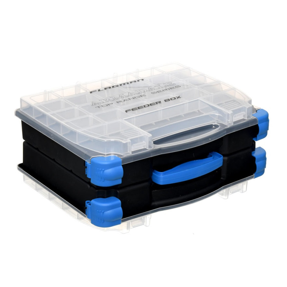 Ящик фідерний двосторонній Armadaile double-sded feeder box 37x30x17 cm Flagman