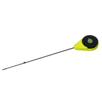 Вудлище зимове Flagman  "балалайка" піна відкрита (пластик хлист, лавсан.вставки) жовта BRZ-Y 