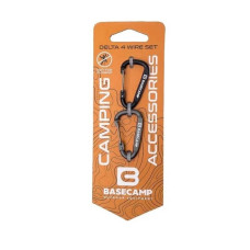 Набір алюмінієвих сервісних карабінів Delta 4 Wire Set  (2 шт) BCP 60800 BASECAMP