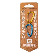Набір алюмінієвих сервісних карабінів Delta 4 Wire Set (2 шт) BCP 61316 BASECAMP