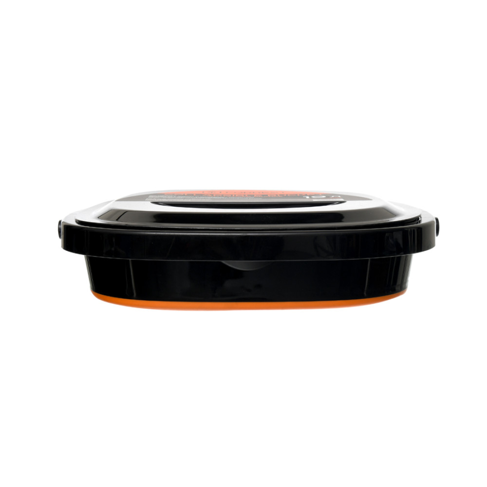 Відро Forrest силіконове з кришкою Collapsible Bucket with cover 19L Orange, FCB19O-C