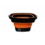 Відро Forrest силіконове з кришкою Collapsible Bucket with cover 19L Orange, FCB19O-C