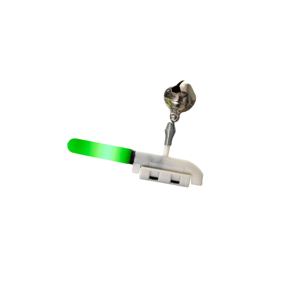 Світляк електронний з батарейкою Flagman Electronic Light Stick Yellow With Bell, FELS03