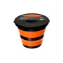 Відро Forrest силіконове з кришкою Folding Bucket with cover 5L Orange, FFB5O-C