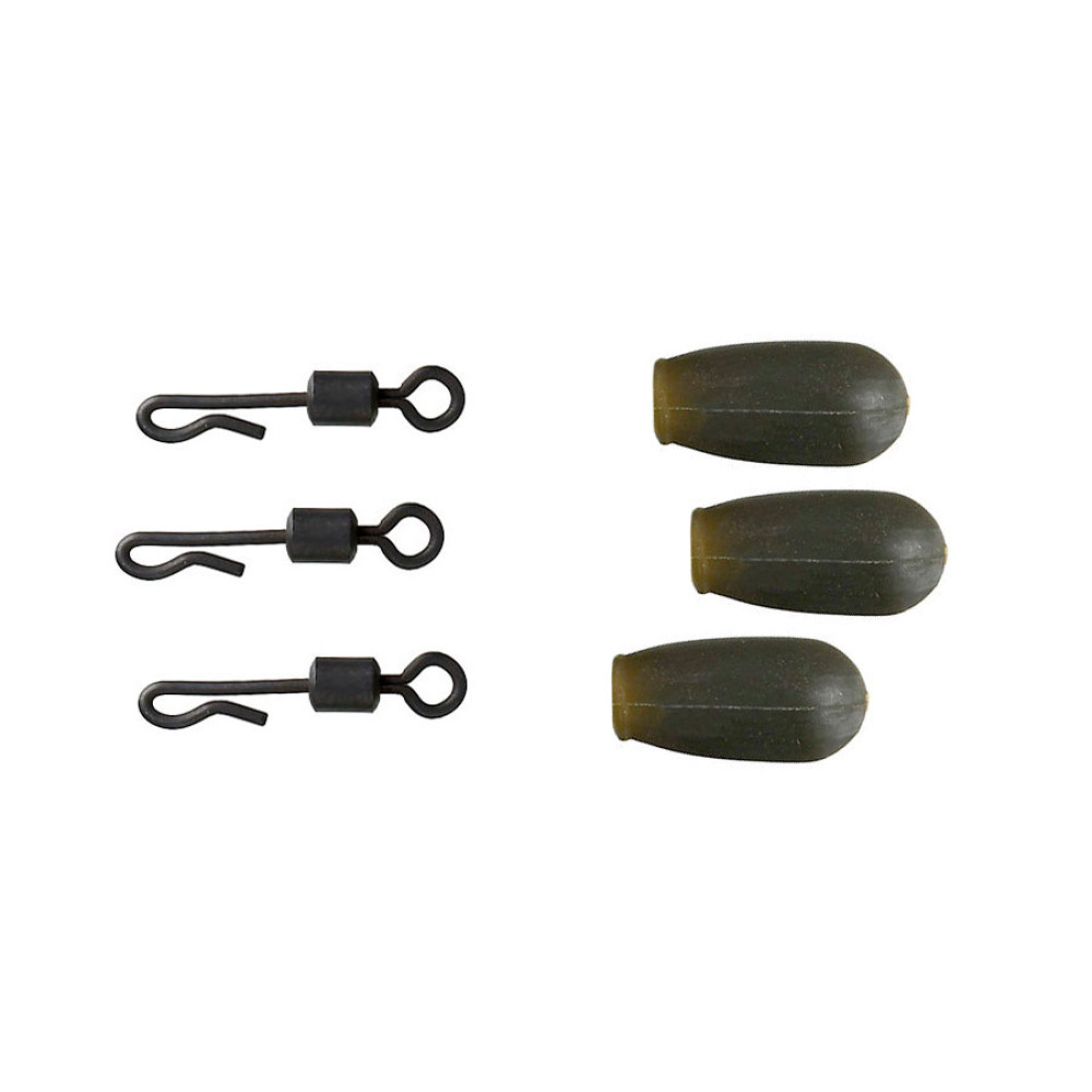 Намистина відбійна зі швидкозмінним вертлюгом Flagman Swivel Quick Beads 3pcs, FLSQB