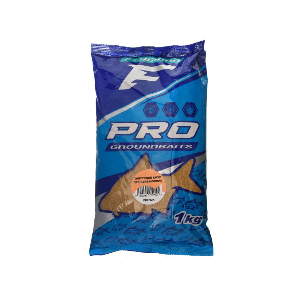 Прикормка Flagman Pro Товстолоб Амур - Пряжене молоко
