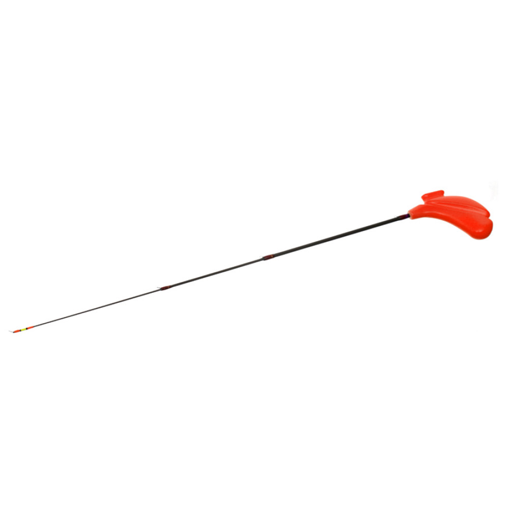 Вудка зимова Flagman Кобилка-теле піна карбон 7+17/41,5 см червона, HLTC-3-R