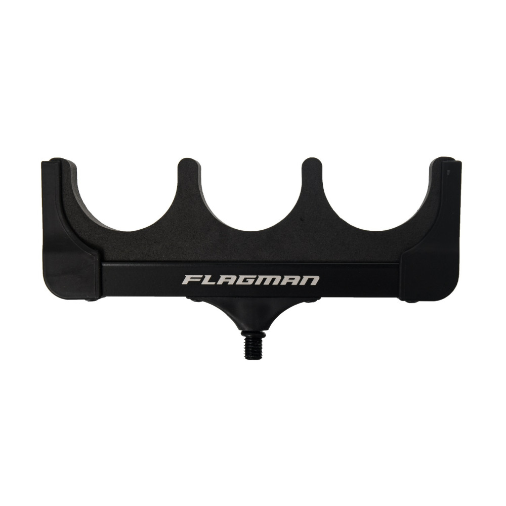 Гребінка-підставка Flagman для вудлищ 18см 3 секції Black, FRHS3S