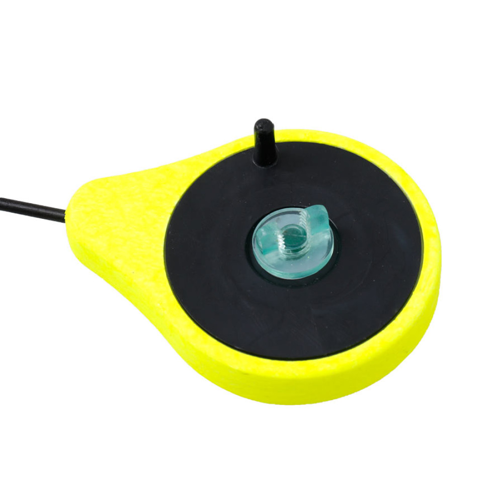 Вудлище зимове Flagman "балалайка" піна пласка стеклопласт. жовта SPZ-Y