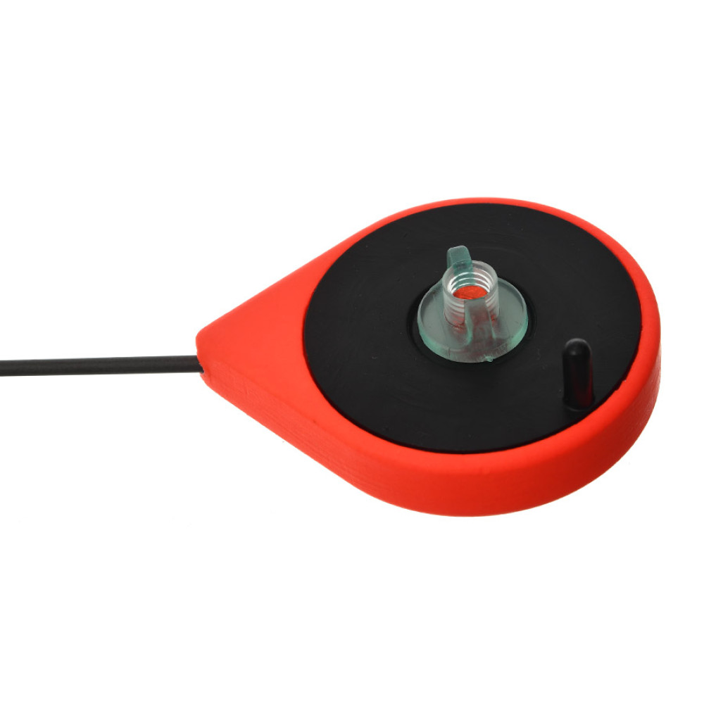 Вудлище зимове "балалайка" піна-спорт, карбон.хлист,лавсанові вставки, червона, USP-R