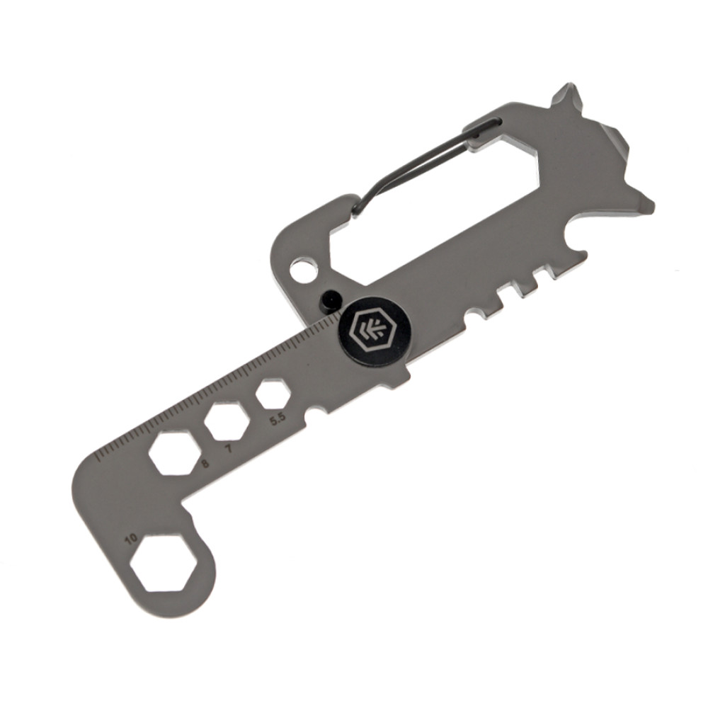 Карабін Forrest Voyager Multifunction Carabiner MC01 7.1x3.5cm , FV-MC01