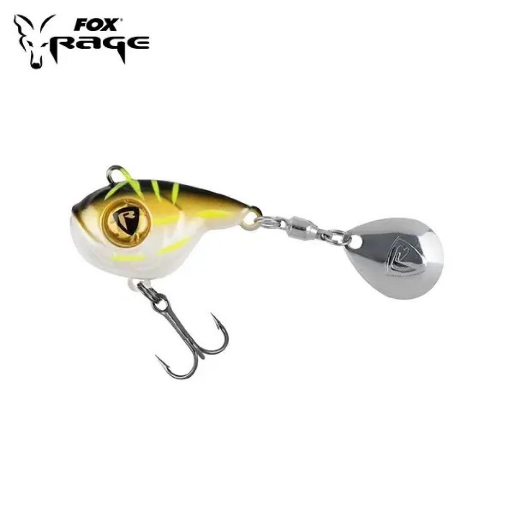 Тейл-спінер Fox Rage Big Eye Spin Tail Black & Gold 8гр