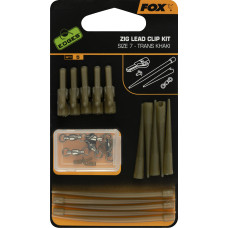 Набір безпечних кліпс для Зіг-Ріг №7 Fox Zig Lead Clip Kit