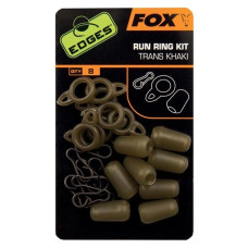 Комплект для скользящего монтажа Fox Edges Standard Run ring kit trans khaki (8шт) Комплект для скользящего монтажа Fox Edges Standard Run ring kit trans khaki (8шт)
