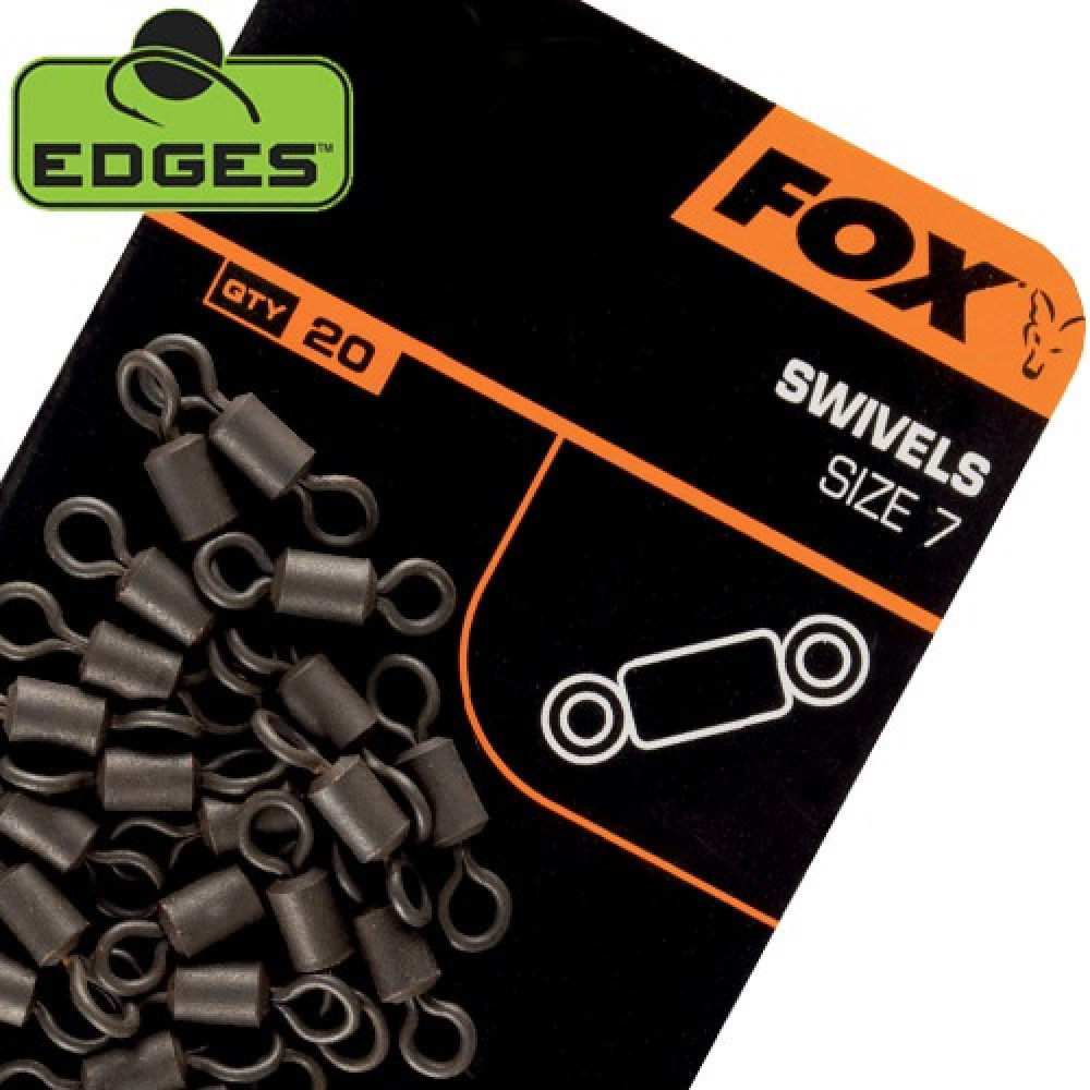 Вертлюги Fox Edges Swivels Standard Size 7 x 20
