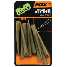 Конуси для безпечних кліпс гумові Fox Edges Camo Naked Line tail rubbers size 10 x 10