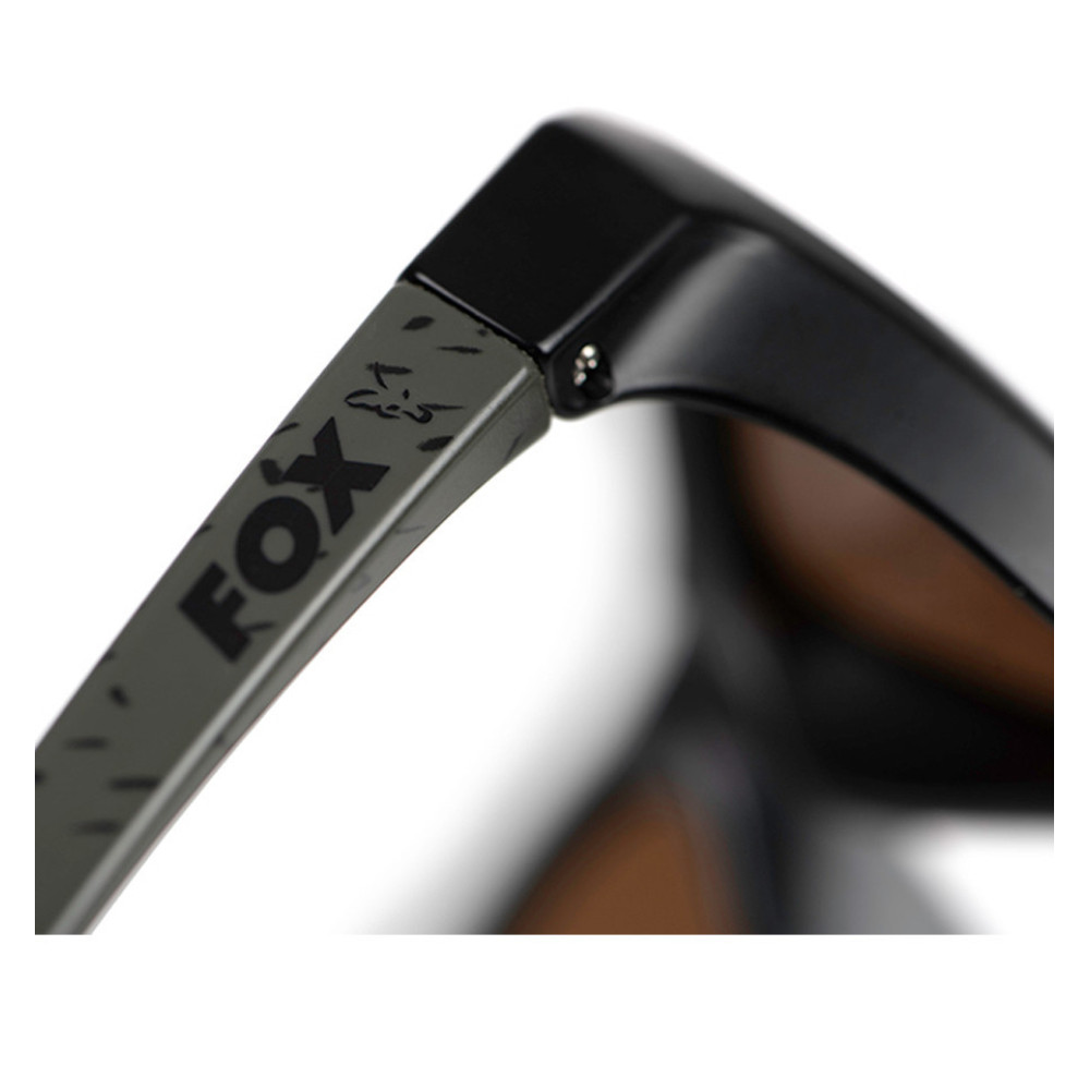 Окуляри поляризаційні Fox Collection Wraps Green/Black Brown Lense
