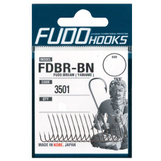 Гачок FUDO Hooks  FUDO BREAM (YAMAME) Black Nickel #7