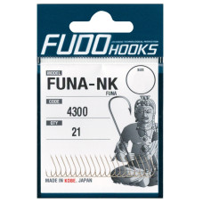 Гачок Fudo Hooks Funa Nickel #6