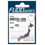 Гачок Fudo Hooks Maru Sode W/Ring Black Nickel #14