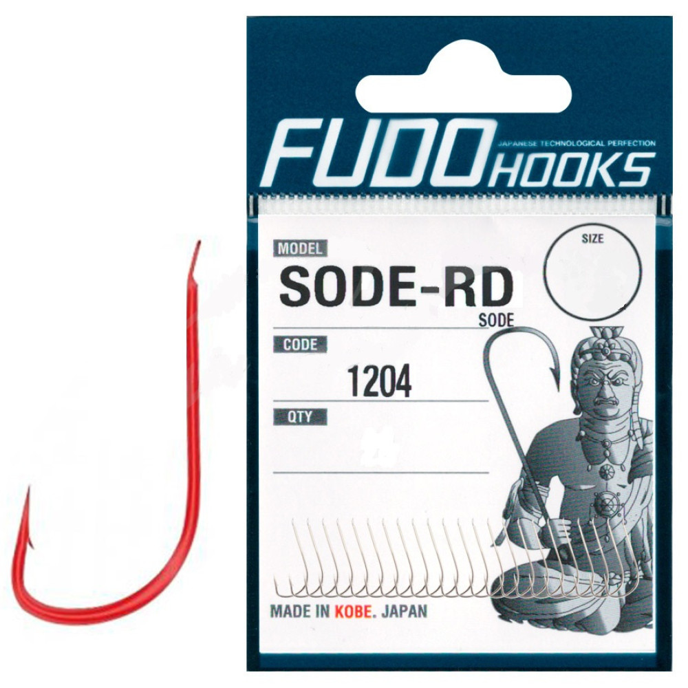 Гачок FUDO Hooks SODE Red #16