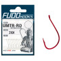 Гачок FUDO Hooks UMI TANAGO W/ RING Red #17