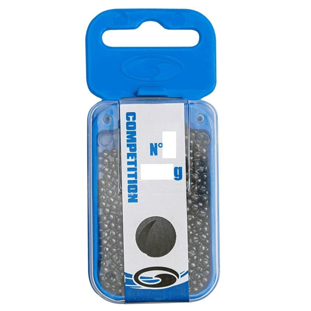 Грузила Garbolino COMPETITION LEAD SHOT - INDIVIDUAL BOX - N°6/0 - 1.05 GR GOMAJ0150-6/0
