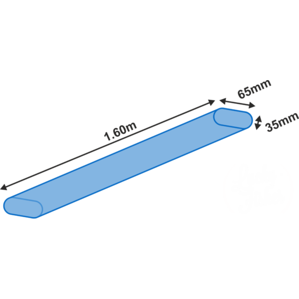 Тубус Garbolino TUBE PROTECTION OVAL 3,5х6,5х160 см GOMAJ1120O65-160