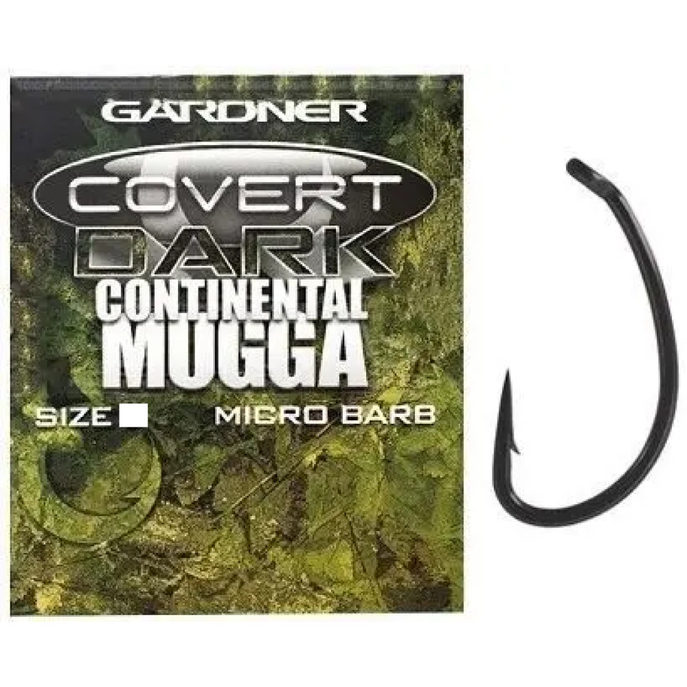 Гачок Gardner Covert Dark Mugga (barbed) #6