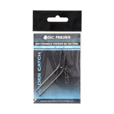 Протизакручувач Golden Catch Feeder 4010BL 70мм Black(2шт) 