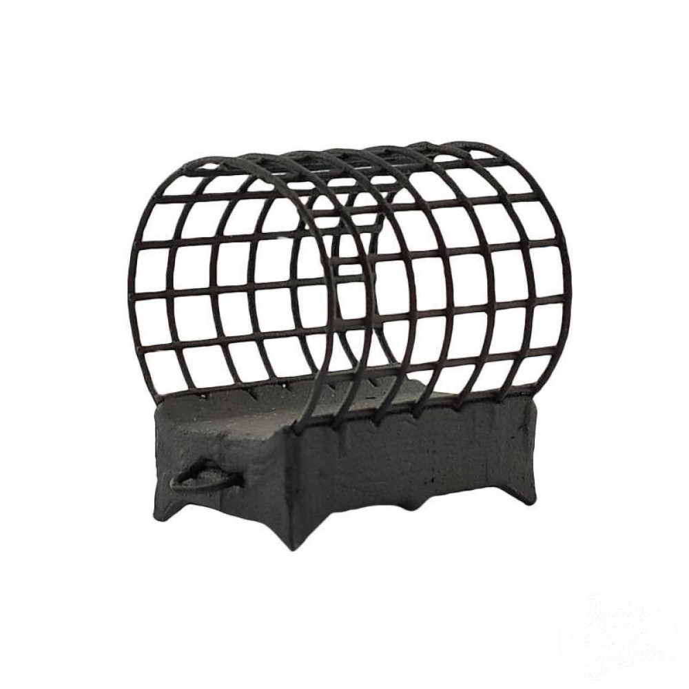 Кормушка фидерная Grizzly с грунтозацепами L 30/39мм 80гр